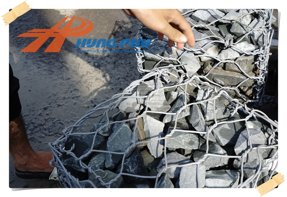 10 Báo giá rọ đá mạ kẽm sản xuất bởi Hưng Phú ® | Rọ Đá bọc nhựa PVC