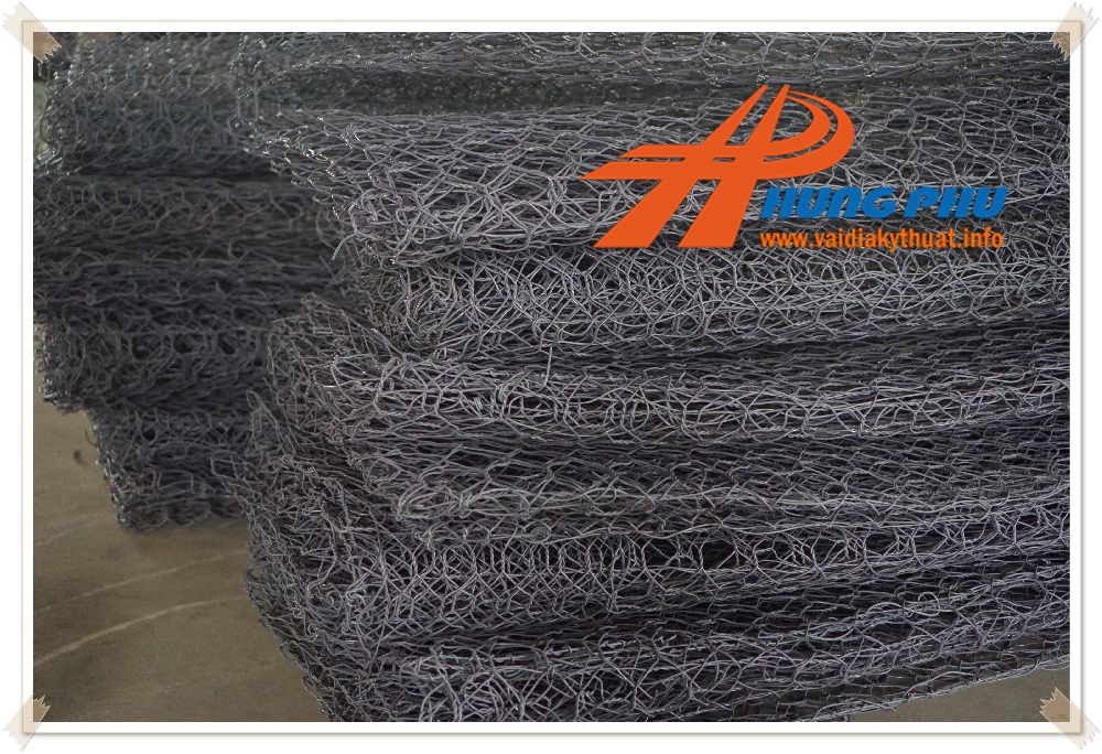 Rọ đá mạ kẽm và công trình tường chắn bảo vệ đường quốc lộ 27 - Đèo KrongPha 38 Tính kh ối lượng rọ đá