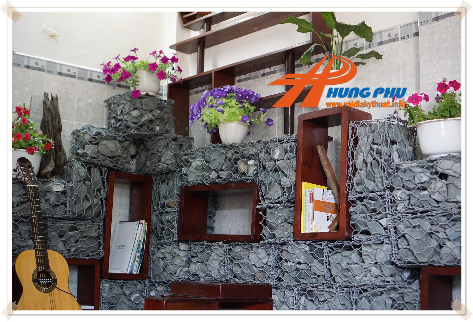 Rọ đá trang trí tường cảnh quan và chút "mạn đàm" về phong thủy 46 Rọ đá trang trí tường cảnh quan và chút "mạn đàm" về phong thủy