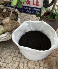 Túi vải trồng cây có quai xách | Kích thước T80 | Combo 20 cái