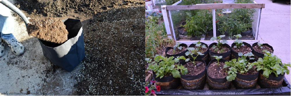 Túi vải trồng cây may từ Vải địa kỹ thuật ART, tạo vườn rau sạch