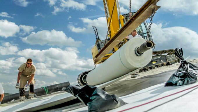 Màng chống thấm Bentonite GCL 10 Màng chống thấm bentonite