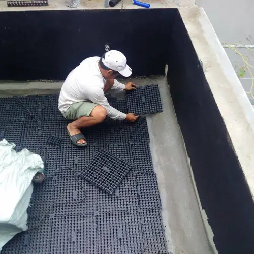 Vỉ thoát nước trồng cây, giải pháp cảnh quan sinh thái nhỏ