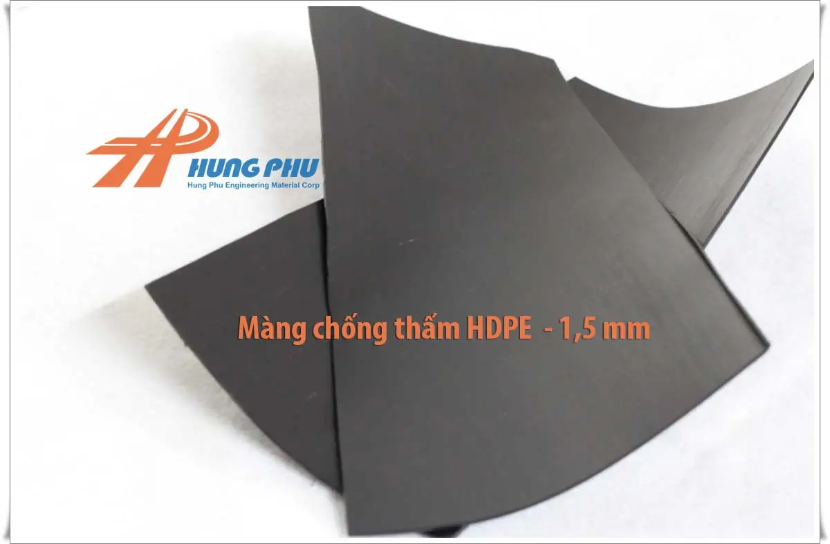 Màng HDPE 1.5 mm, những đặc tính và ứng dụng