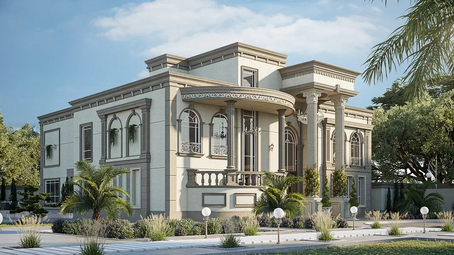 Kiến trúc tân cổ điển nhà phố Phong cách đẳng cấp và lịch lãm