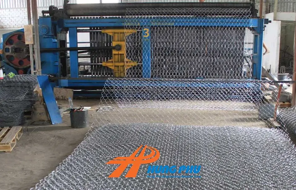 Rọ đá dây đan mạ kẽm 17 Rọ đá dây đan mạ kẽm