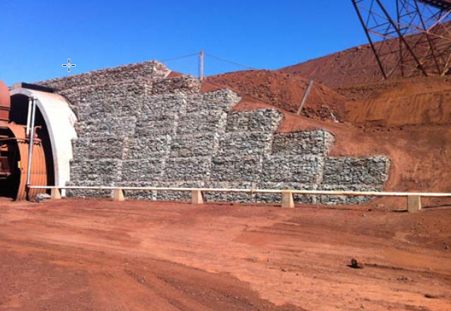 Dự Án Tường Chắn Tại Khoang Chứa Quặng Sắt Paraburdoo 12 Dự Án Tường Chắn Tại Khoang Chứa Quặng Sắt Paraburdoo