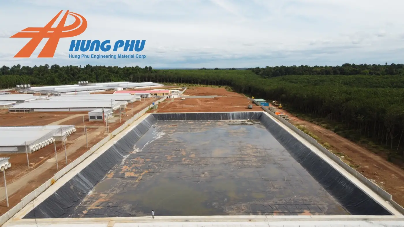 Màng chống thấm HDPE dày 0.75 mm thương hiệu HSE | Giải pháp kéo trải và thi công