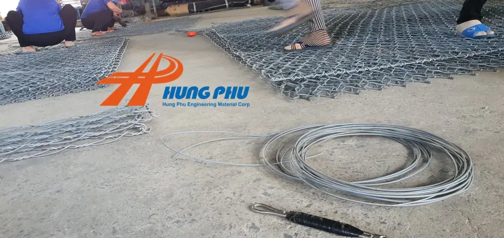 Rọ đá mạ kẽm và những ứng dụng tường chắn trọng lực - Hưng Phú, nhà sản xuất uy tín chất lượng