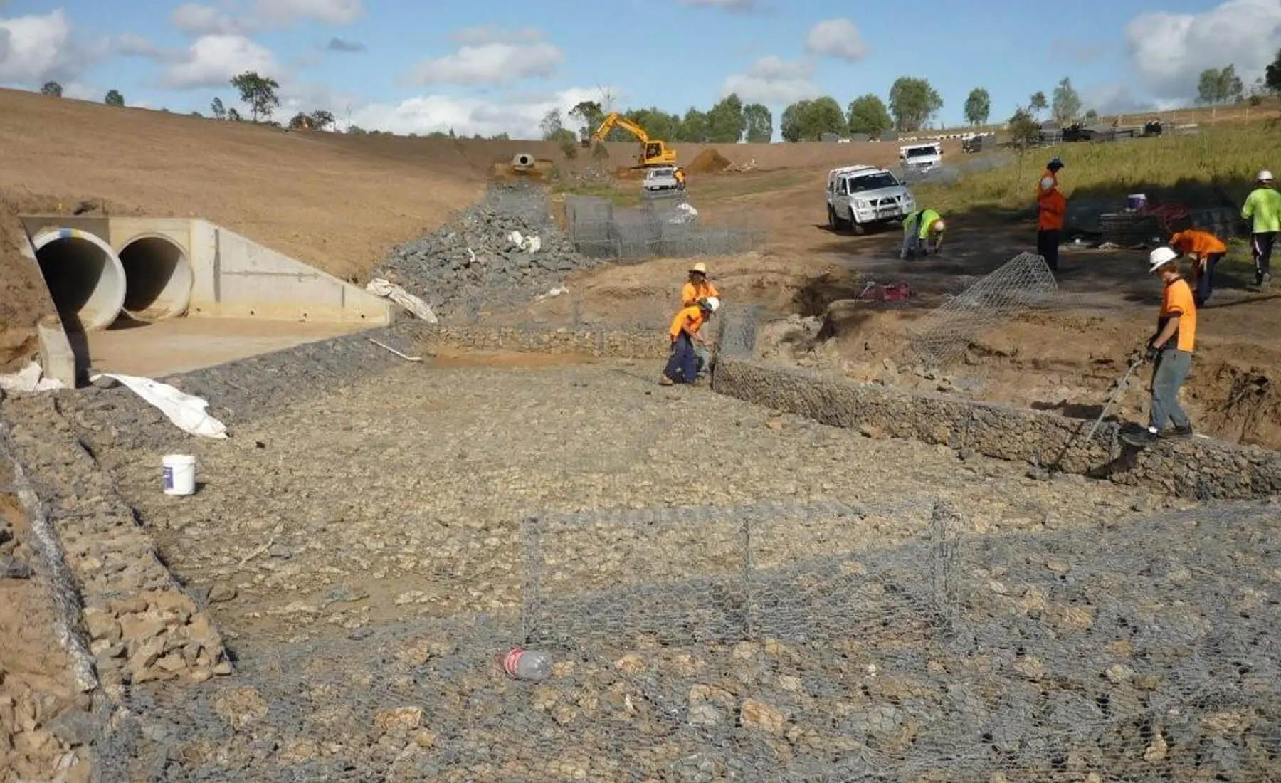 Rọ đá dây đan mạ kẽm 42 Rọ đá dây đan mạ kẽm