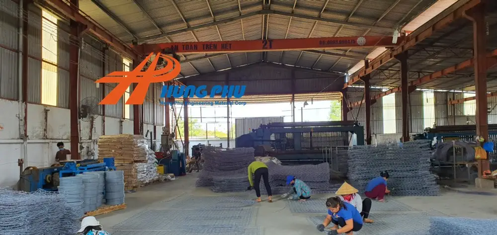 Sản xuất rọ đá Hưng Phú - Hình ảnh Rọ đá một vài công trình tiêu biểu