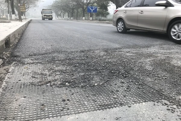 Tiêu chuẩn lưới địa kỹ thuật cốt sợi thủy tinh - Chống nứt mặt đường