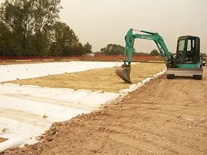 Vải địa kỹ thuật làm tầng lọc ngược