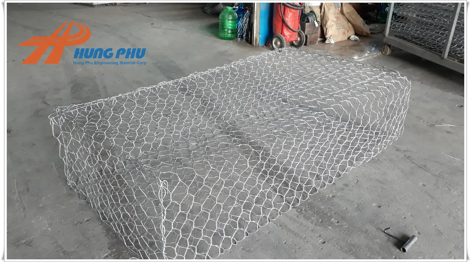 Giá Rọ Đá 2x1x0.5m - Hưng Phú sản xuất theo mọi quy cách dây đan