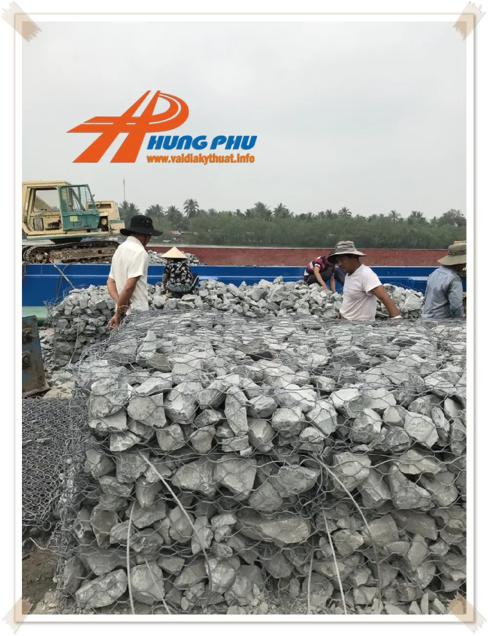 Xây dựng bền vững với Cách làm rọ đá - Giải pháp tối ưu cho công trình thủy lợi