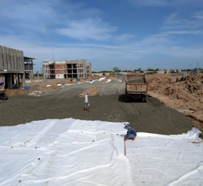 Vải địa kỹ thuật làm đường - Giải pháp "vàng" cho hạ tầng giao thông hiện đại