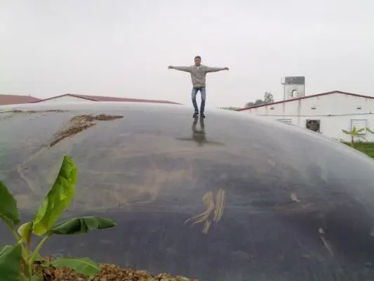 Hầm Biogas Phủ Bạt Nhựa HDPE - Chìa Khóa Xanh cho Tương Lai Bền Vững
