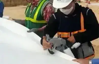 Khi nào cần nối vải địa kỹ thuật bằng phương pháp may?