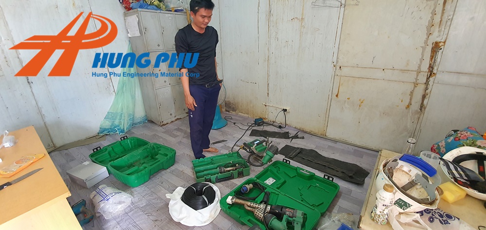 Cho thuê máy hàn bạt HDPE 7 Cho thuê máy hàn bạt HDPE