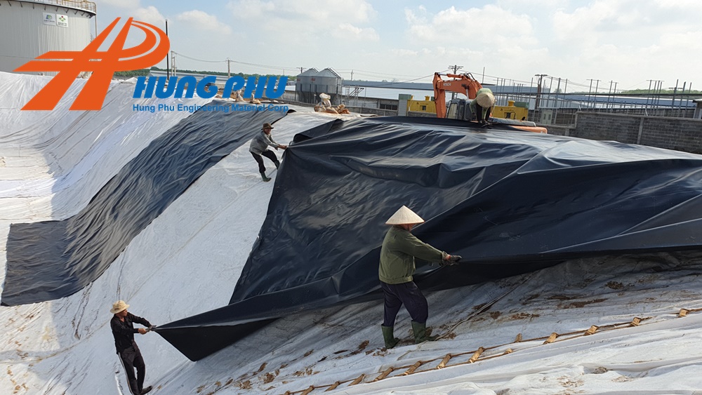 Thi công hầm Biogas HDPE 5 Thi công hầm Biogas HDPE