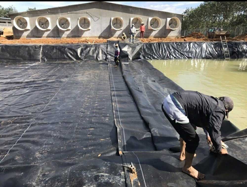 Thi công hầm Biogas HDPE 16 Thi công hầm Biogas HDPE