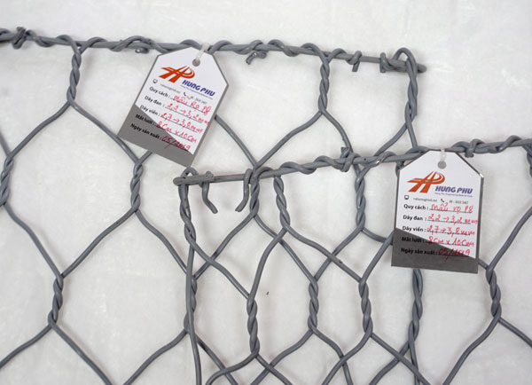 Rọ đá dây đan mạ kẽm 56 Rọ đá dây đan mạ kẽm