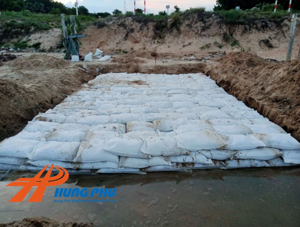 Túi địa kỹ thuật Geobag 4 Túi địa kỹ thuật Geobag