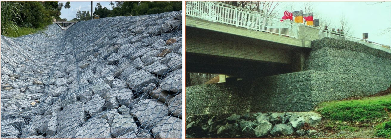 Rọ đá dây đan mạ kẽm 76 Rọ đá dây đan mạ kẽm