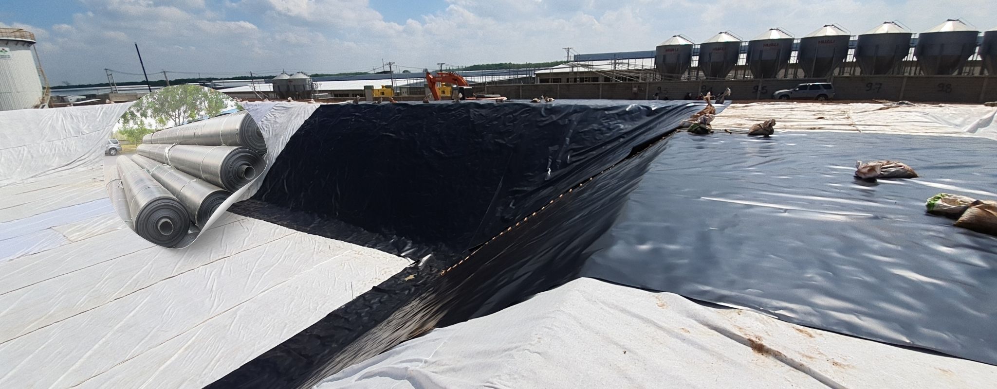 Màng chống thấm HDPE HSE 41 Màng chống thấm HDPE HSE