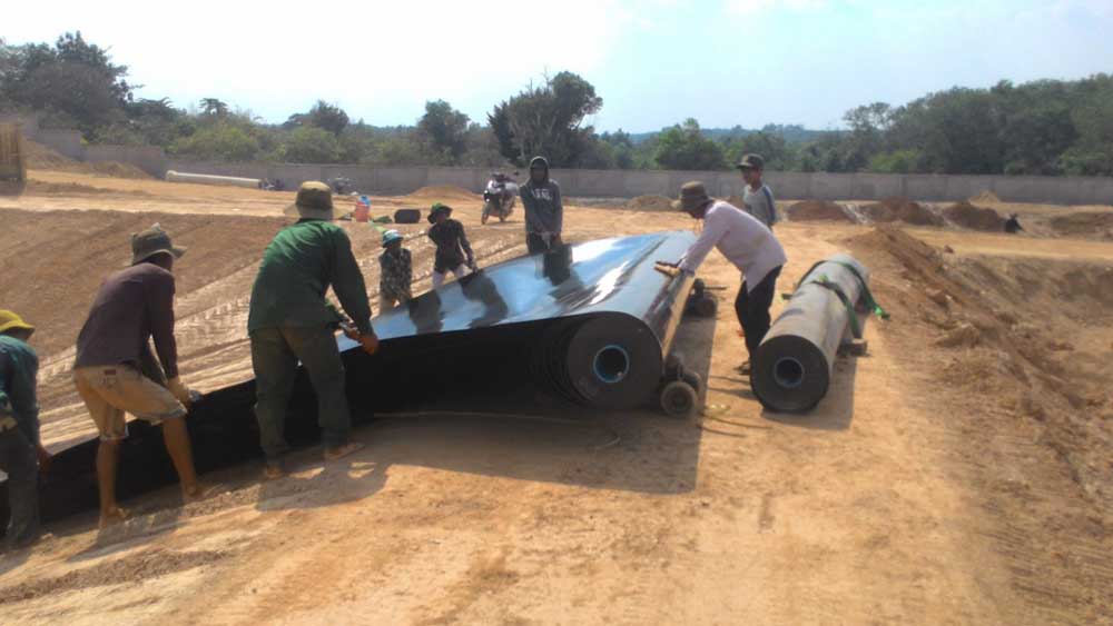 Thi công hầm Biogas HDPE 20 Thi công hầm Biogas HDPE