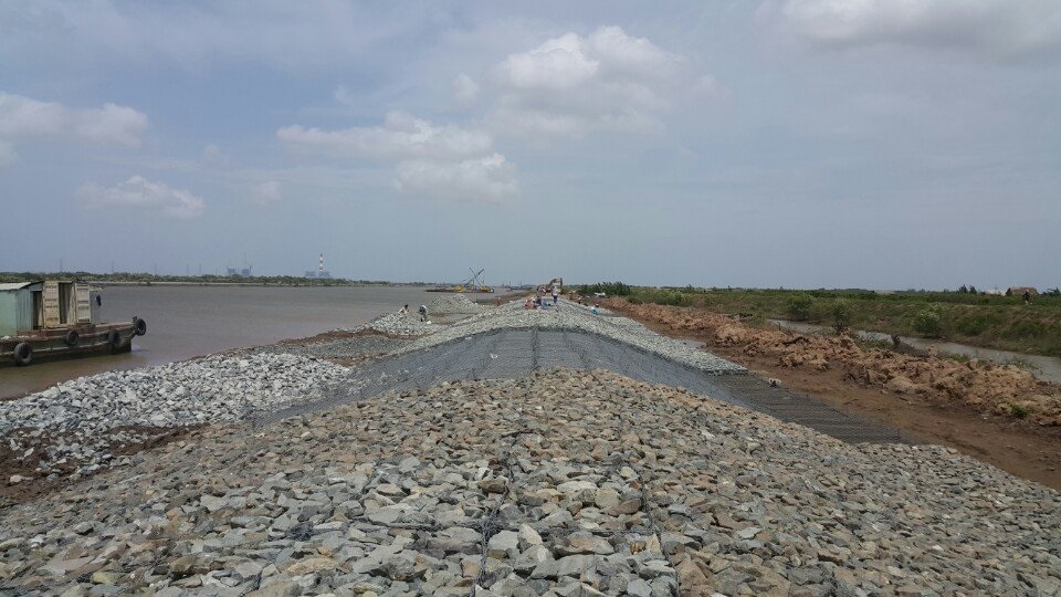 Rọ đá dây đan mạ kẽm 87 Rọ đá dây đan mạ kẽm